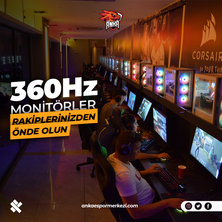 360Hz Monitörler Sizlerle